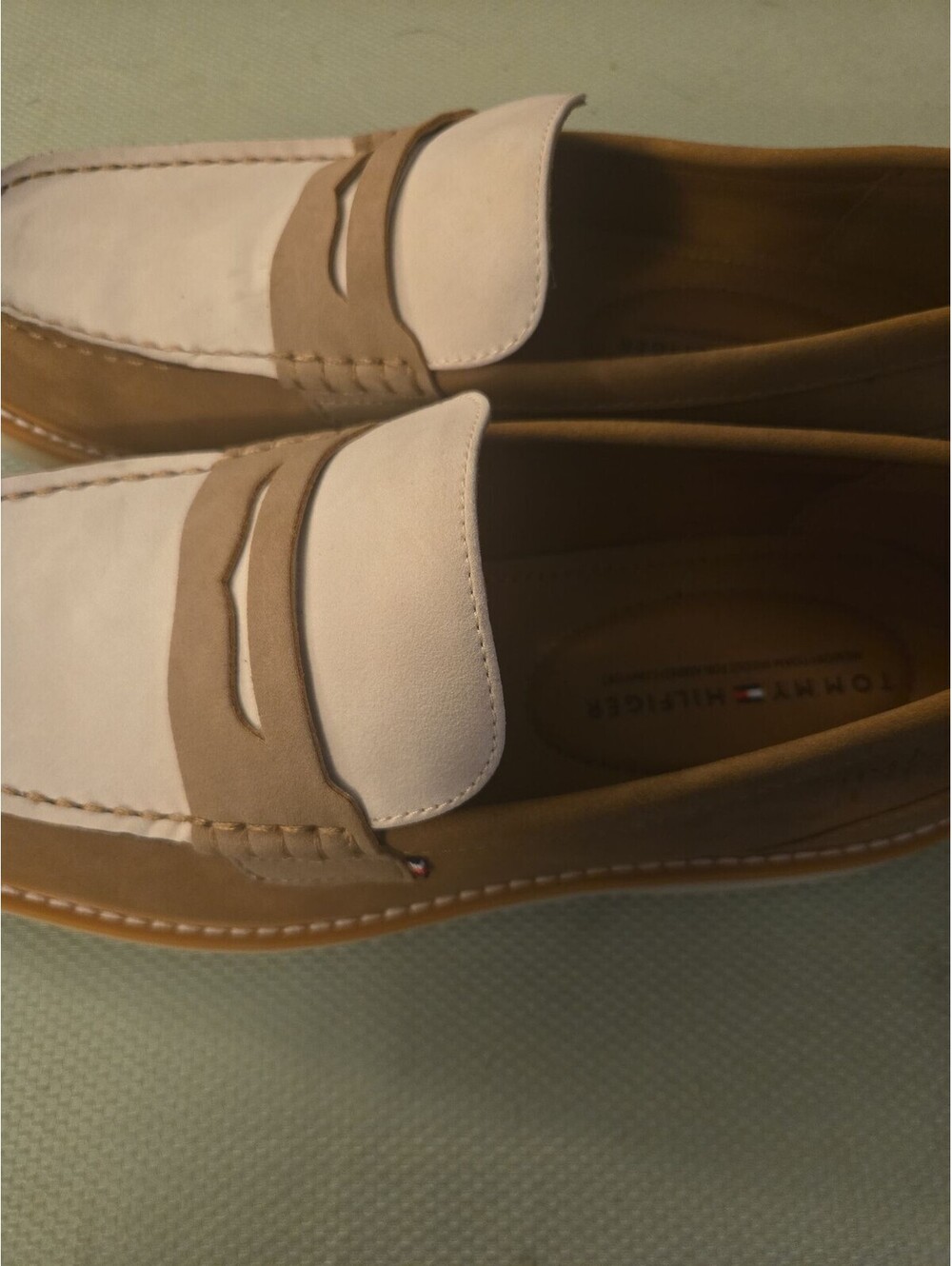 Tommy Hilfiger Men's Two-Tone Suede Penny Loafers Size 11M - Picture 6 of 8